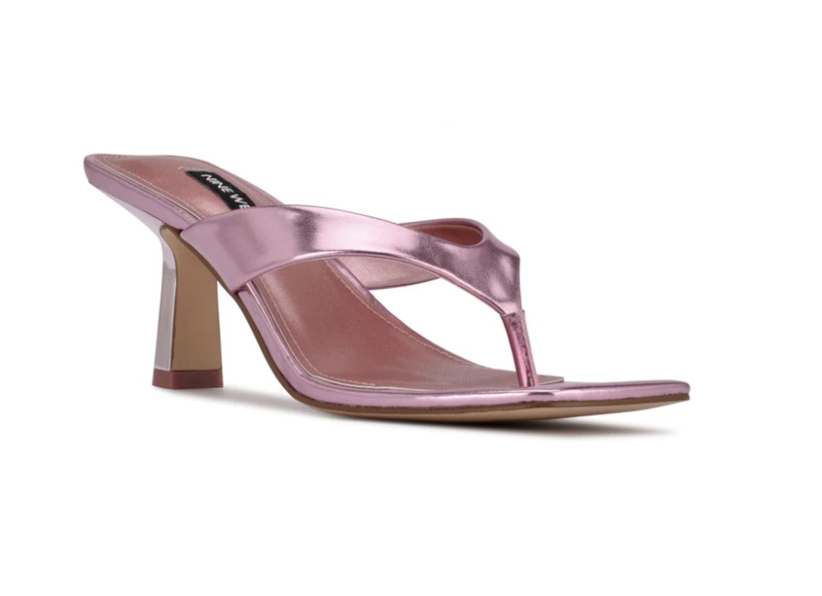 Shop Nine West Products: Nine West Heeled Thong Sandals ($39.50)